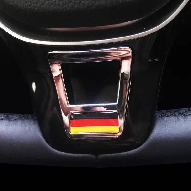 

2026 Новые эмблемы, автомобильная эмблема, наклейка на руль для Volkswagen VW Golf Polo Passat CC Tiguan Rline Jetta Atlas Bora Tou