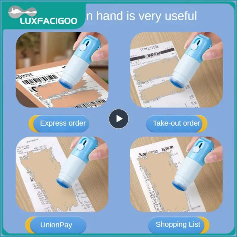 Seal elimina artefatto Express Bill carta termica applicatore Anti-privacy penna per vernice per ufficio rapida Anti-comunicazione veloce