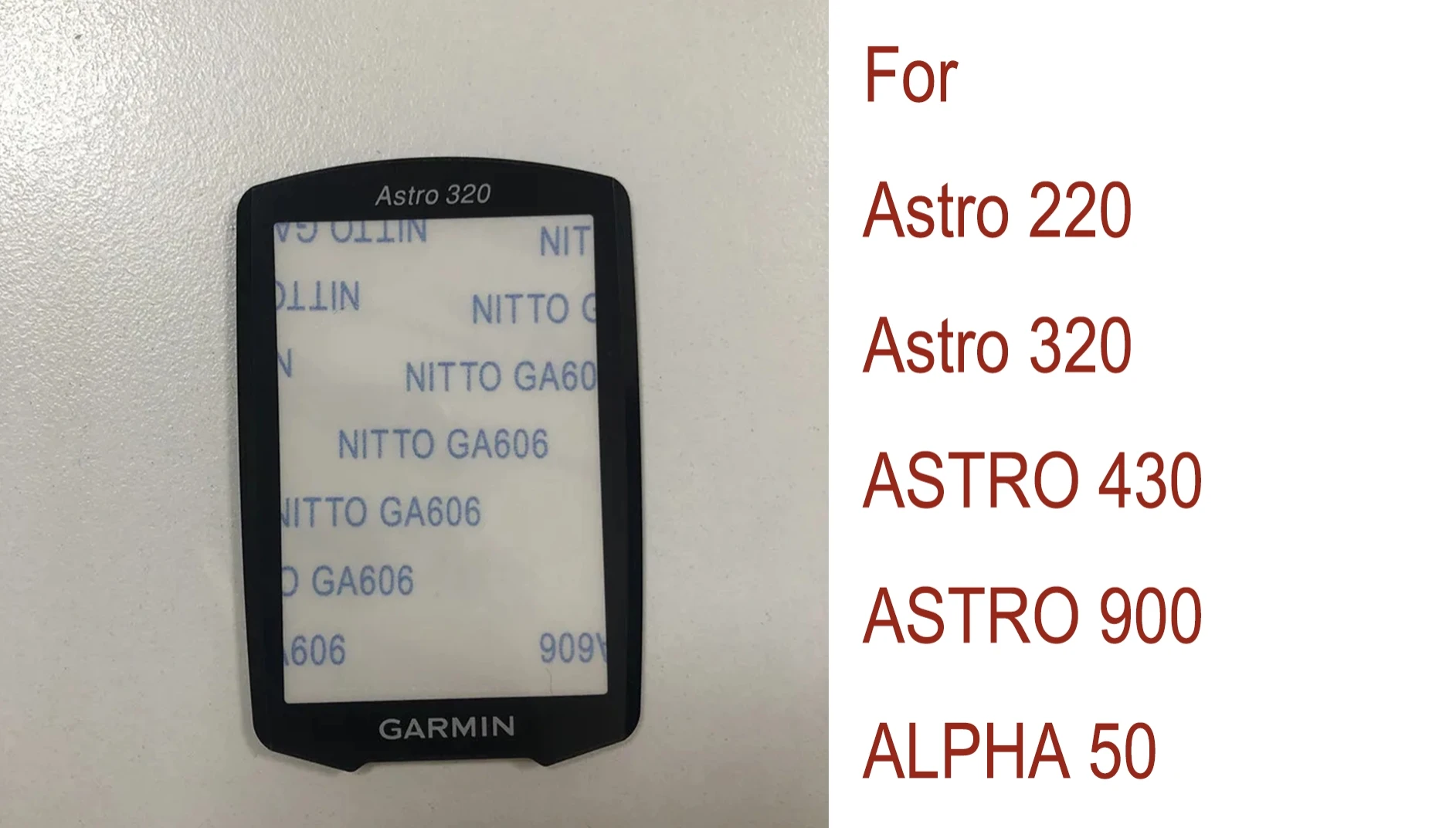 Garmin Astro 220 Astro 320 ASTRO 430 900  ALPHA 50 Scratch-Resistant Tempered film Glass Repair Parts Replacement Free Shipping