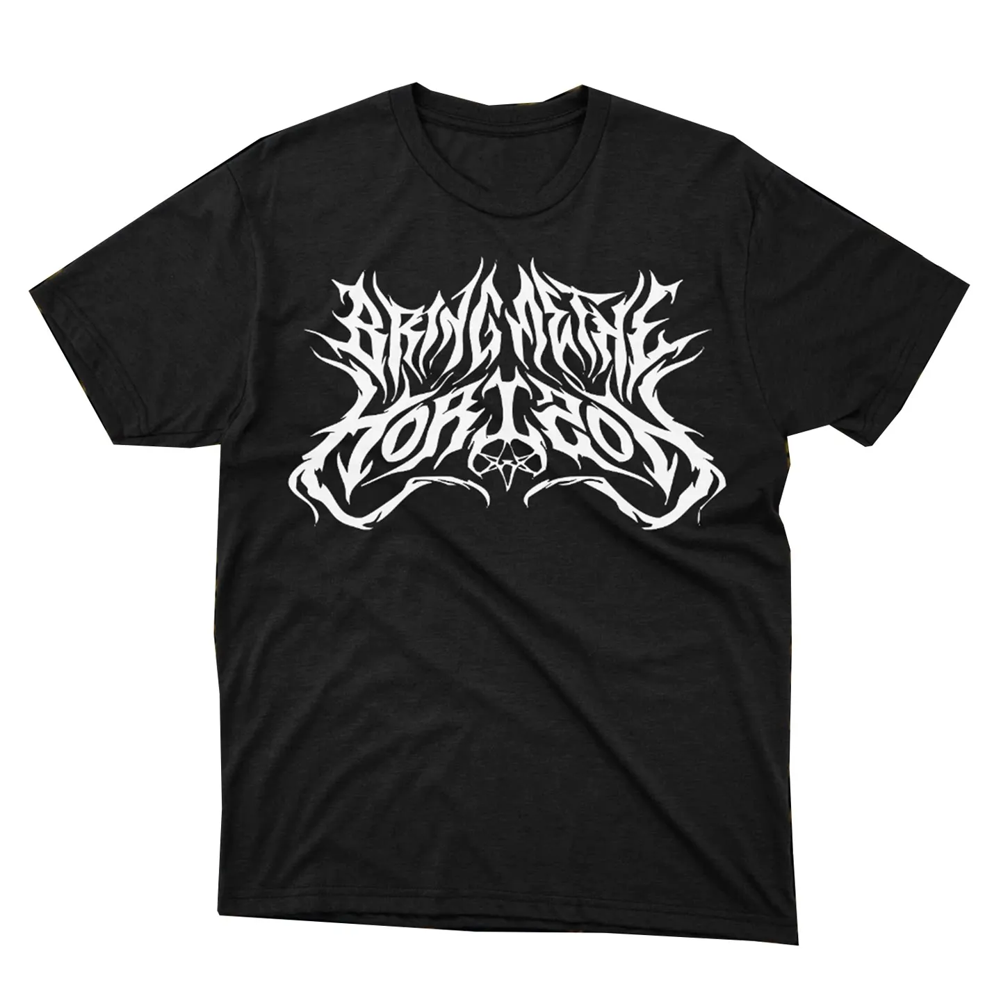 Bring Me The Horizon Black Metal Casual T-Shirt Men's and Women's Luxury Band Brand Top