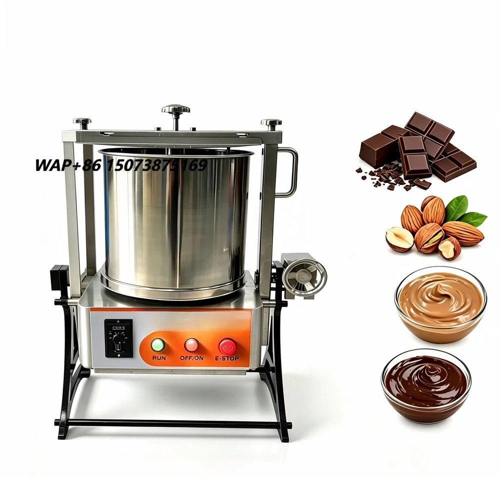 TUORONG Commercial Chocolate Melanger Cocoa Nibs Stone Grinder to Make Chocolate Machines for Chocolate Production Machine