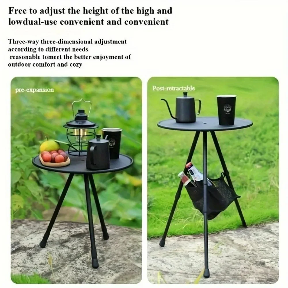 Small Outdoor Tea Table for Camping, Home and Outdoor - Perfect for Outdoorsy Teas Coffee Tables