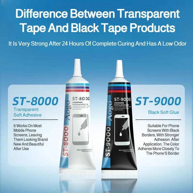 Universal Mobile Phone Repair Glue Transparent Special Clear Adhesive High Viscosity Waterproof Durable Glue for Frame Screen