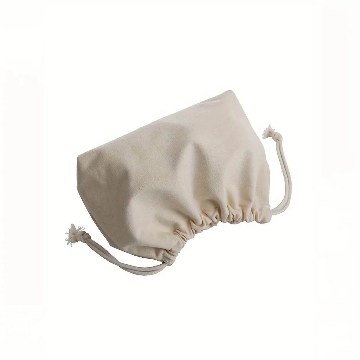 1 Beige Polyester-Aufbewahrungstasche mit Kordelzug – Organizer im lässigen Stil für Schmuck und Kosmetik, mit sicherem Verschluss, geeignet für Handwäsche/Chemische Reinigung, multifunktional, ideal für Reisen, Valentinstag-Hochzeitsdekorationen, Geschenkverpackungen und Spielzeugaufbewahrung, Schmuck-Reisebox – Detail 4