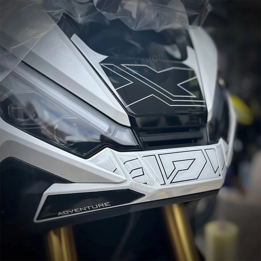 XADV 750 2025 Accessories Motorcycle Front Sticker Kit 3D Gel Epoxy Resin Stickers For X-ADV 750 2025
