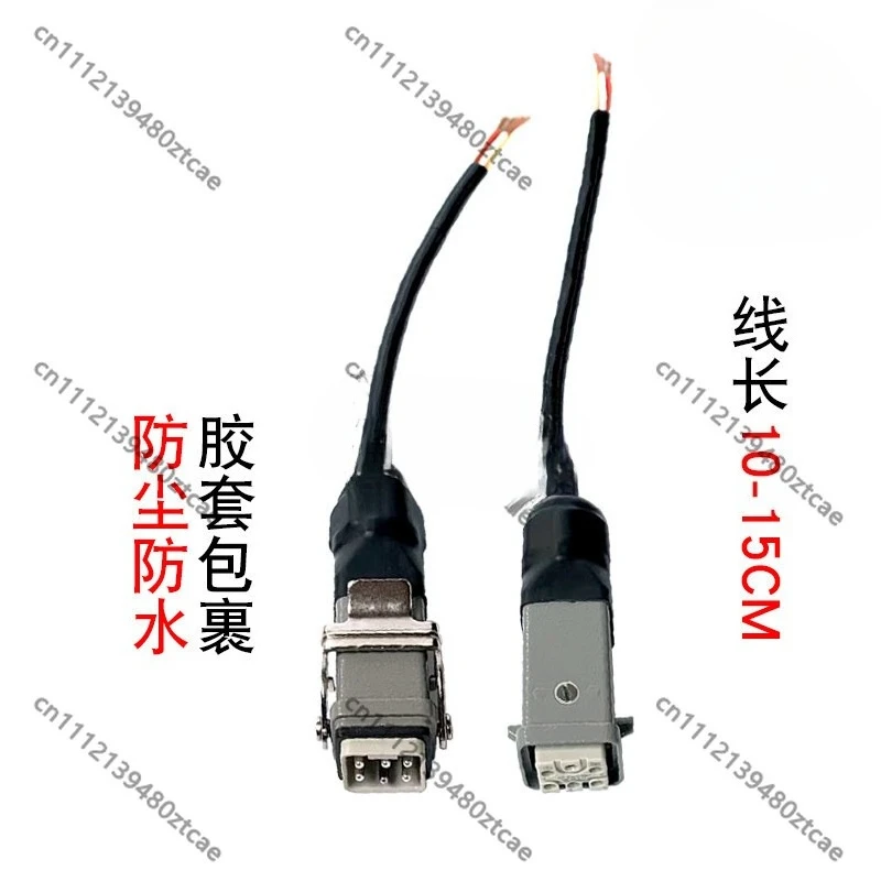 Waterproof Square & Round Head Joystick Plug Wire Harness Universal Aerial Scissor Lift Control Connection Cable Spare Parts