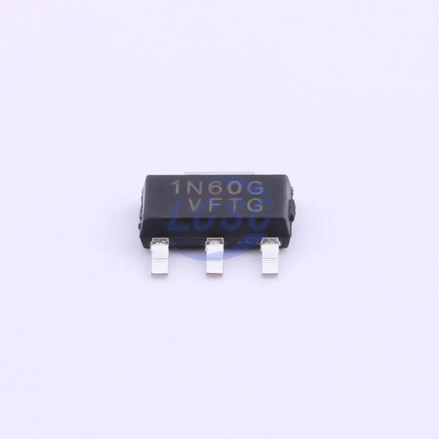 50Pcs/Lot Original 1N60G Power-MOSFET N-channel 600V 1A SOT-223 Transistor Surface Mount Type chip 1N60G