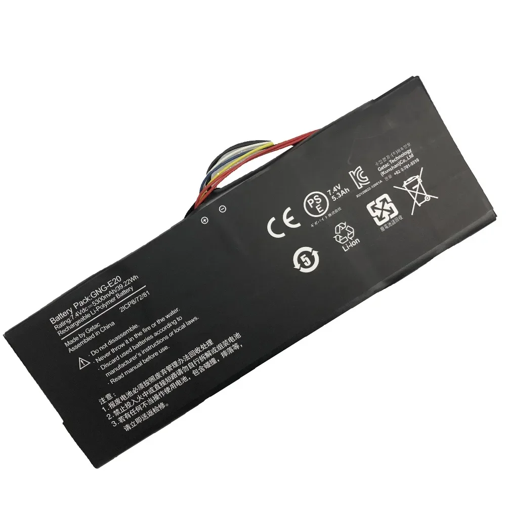 7.4V 5300mAh 39.22WH GNG-E20 Original GNG-E20 Laptop Battery  for GIGABYTE Ultrabook U21MD GNG-E20 2ICP8/72/81