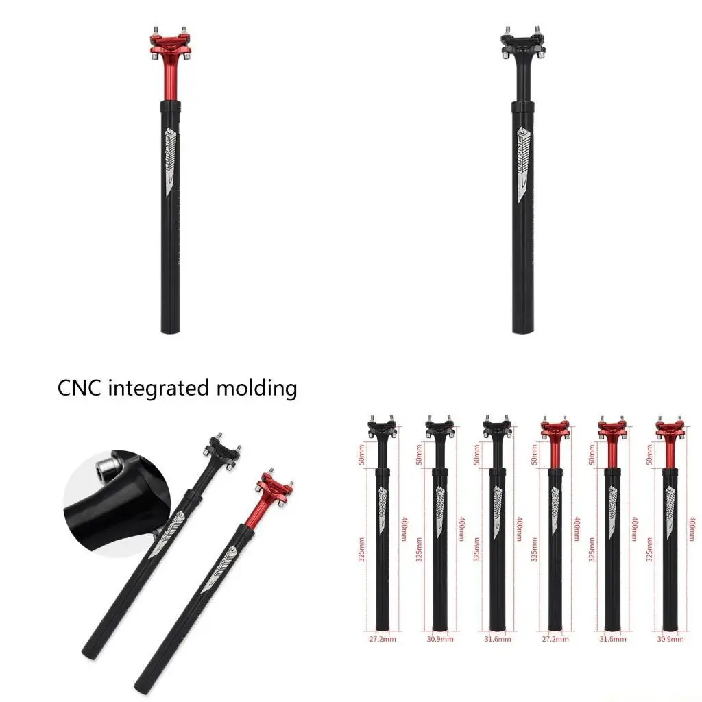 

31BE велосипедный алюминиевый сплав для подседельной трубы MTB для подседельного штыря Φ27,2 30,9 31,6 мм x 400 мм