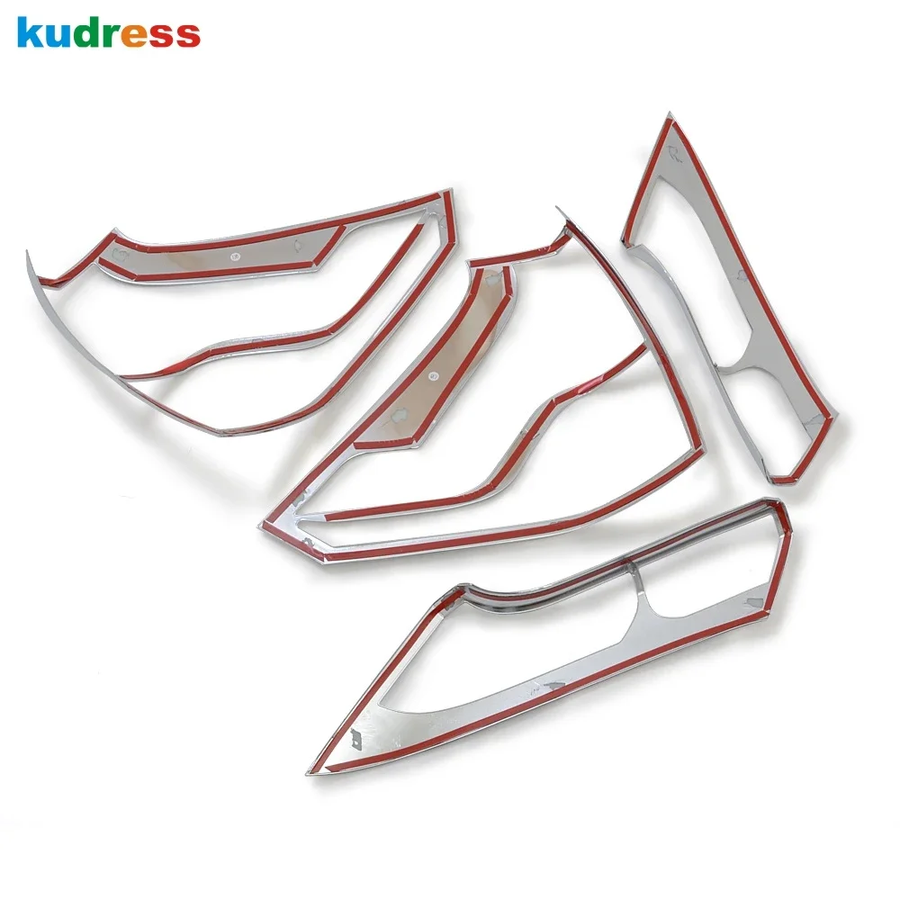 الخلفية الذيل ضوء غطاء المصباح الكسوة لهوندا CRV CR-V 2012 2013 2014 كروم سيارة الضوء الخلفي الضوء الخلفي الإطار الزخارف الملحقات