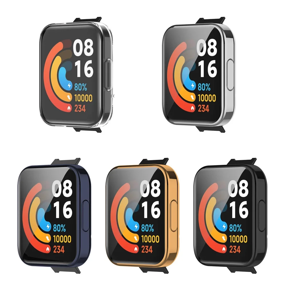 Screen Protector Case Full Cover for Xiaomi Mi Watch Lite / Redmi Watch 3 2 Lite Active