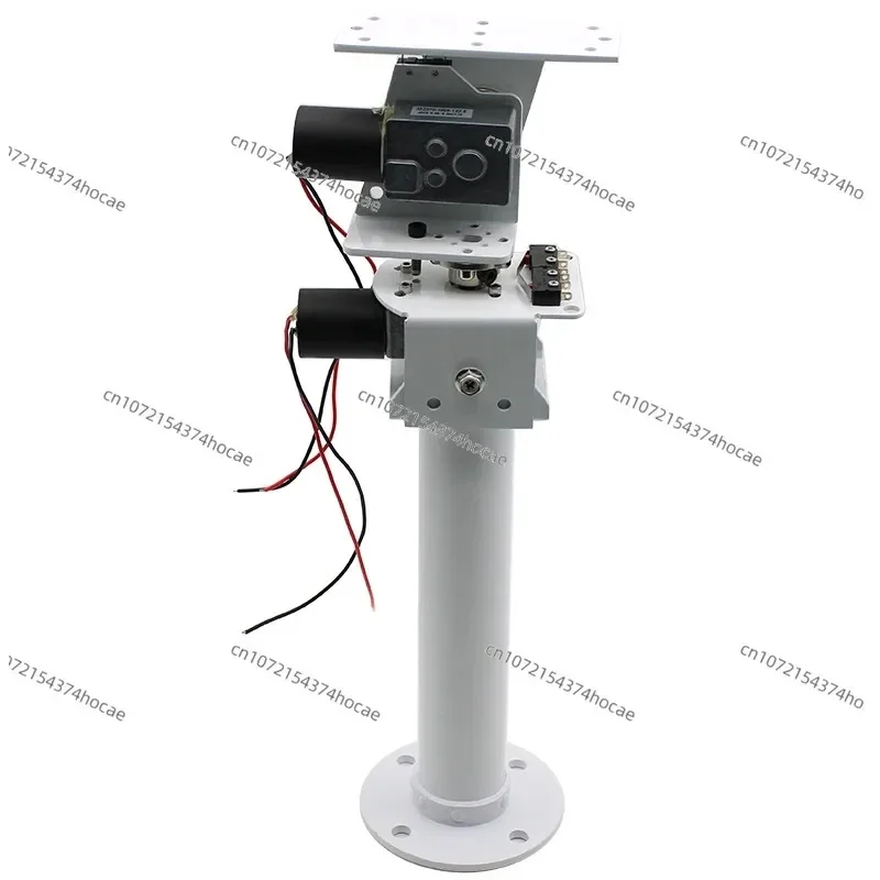 High Quality DC Dual Axis Pan Tilt Bracket All Metal Worm Gear Motor Heavy Load XY Axis DIY Solar Tracking Camera Surveillance S
