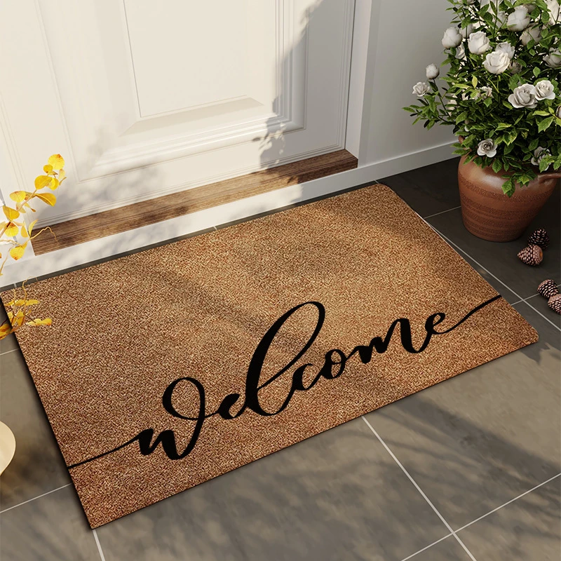 VIKAMA Tapis de sol américain lavable et antidérapant pour terrasse, balcon, tapis de bienvenue, tapis de cuisine, chambre à coucher, décoration de la maison
