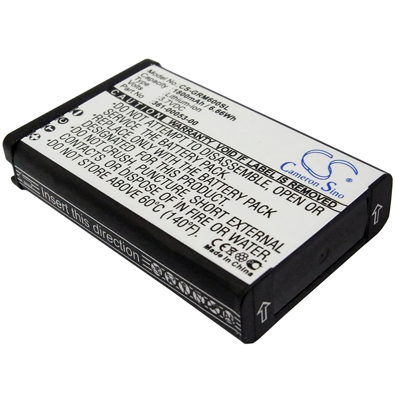 

CS Battery 361-00053-00 361-00053-04 for Garmin Montana 600 600T 610 650 650T VIRB GPS Handheld 010-11654-03 Alpha 200 300 300I