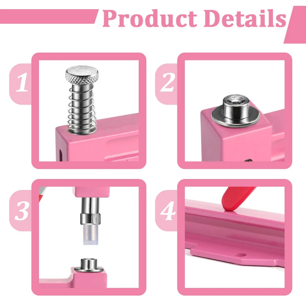 Hand-pressed Beading Machine, Manual Non-hole Imitation Pearl Inlay Machine, Hand-pressed Beading Four-claw Nail Sewing Tools