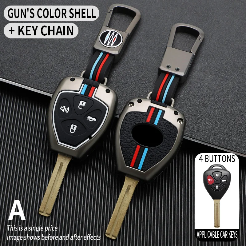 2/3/4Buttons Remote Key Shell For Toyota Camry Avalon Corolla Matrix RAV4 Venza Yaris Replacement FOB Case