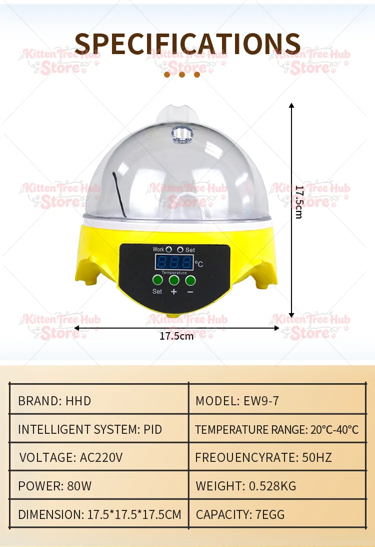 Smart Modern Eggs Incubator Heating Element Parts and Accessories