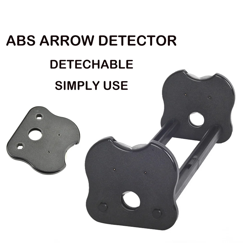 

1 шт., детектор стрел из АБС-пластика, инструмент для отладки, инспектор стрел, прямость для стрельбы из лука, охоты, стрельбы, проверка наконечника стрелы, баланс перьев