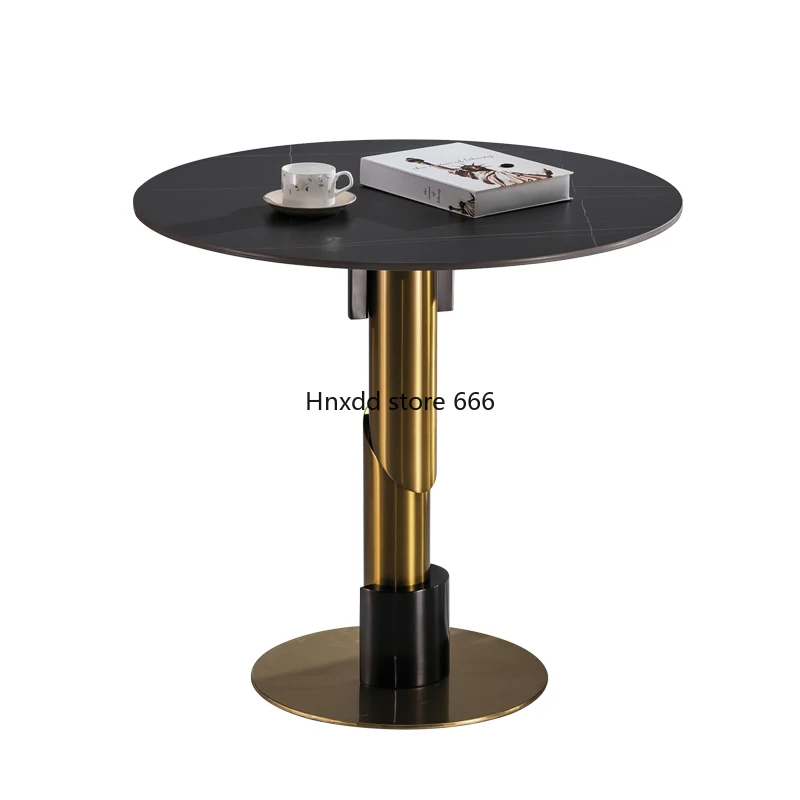 Small round table reception conference business company front desk round table