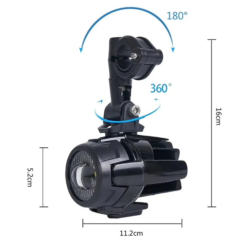 Faretto a Led universale per moto lampada 4000Lm fendinebbia 12V fari fendinebbia 40W faro moto