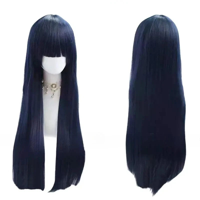 Anime Higurashi No Naku Koro Ni Rika Furude Cosplay Perücken Mädchen Cosplay Perücken für Frauen Mädchen Halloween Party