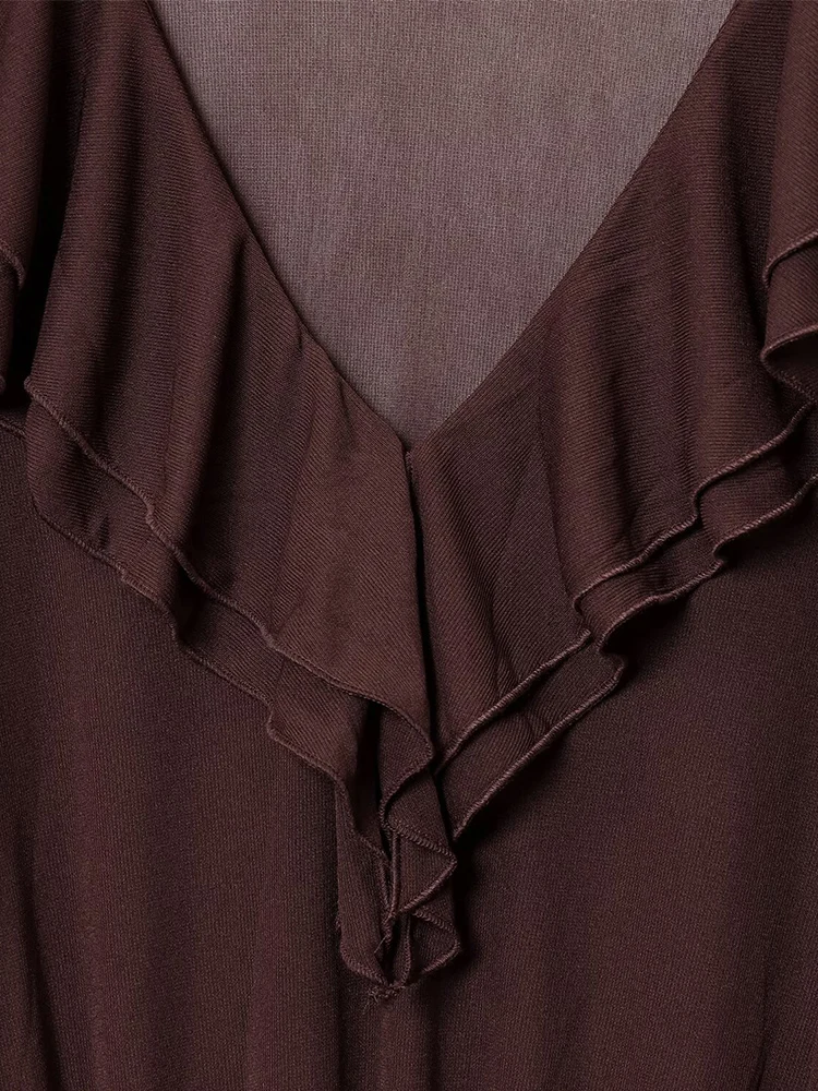 Estilo europeu e americano outono nova tendência da moda feminina retro solto casual temperamento em camadas vestido decorativo