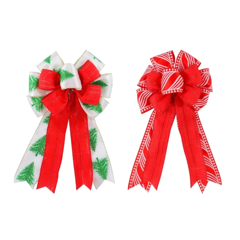 Festival Designs Double Layer Bowknot Ornament Perfect For Holiday Decoration Dropship