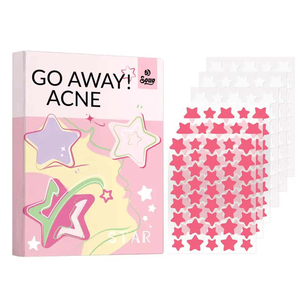 Soug 240pcs Star PE Pimple Patch Acne Invisible Acne Skin Spot Face Care Stickers Removal Originality Concealer Beauty Make L3F3