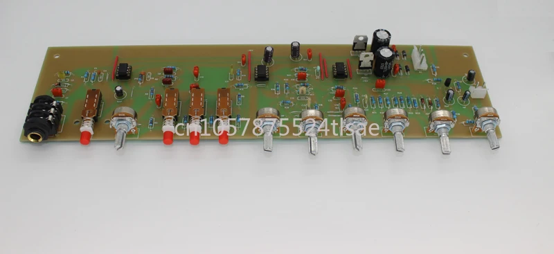 

DIY Electric Bass Preamplifier Circuit Board Bass Guitar Speaker Circuit Board Front Tone