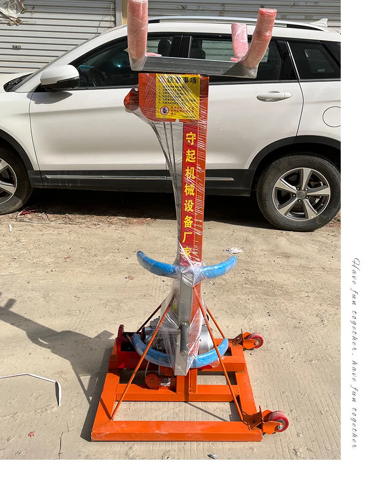 Small Cost-Effective 200-300kg Load Lift 4.9m  Design Vertical Lift for Shutter/Door/AC Customizable