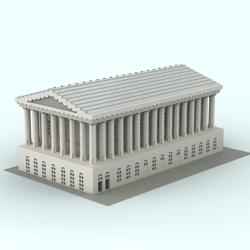 10827 pièces MOC Birmingham salle de ville bricolage modèle blocs de construction jouets d'anniversaire cadeau pour les histoires d'architecture