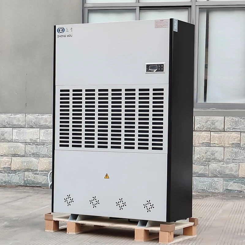 New Electric Industrial Grade Dehumidifier R32 R410A 360L Capacity Heavy Duty