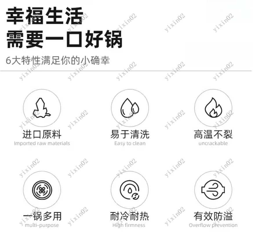 Heatproof Clay Casserole Pot Anti-Crack Dry Burn Shallow Stew Pot for Home Gas Stove Commercial Ceramic Stone Pot