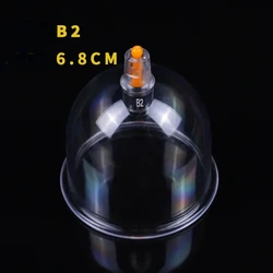 1pc Vacuum Cupping Massage Jar Cans Chinese Medicine Physiotherapy Anti-Cellulite Suction Cups Body Massager Healthy Care