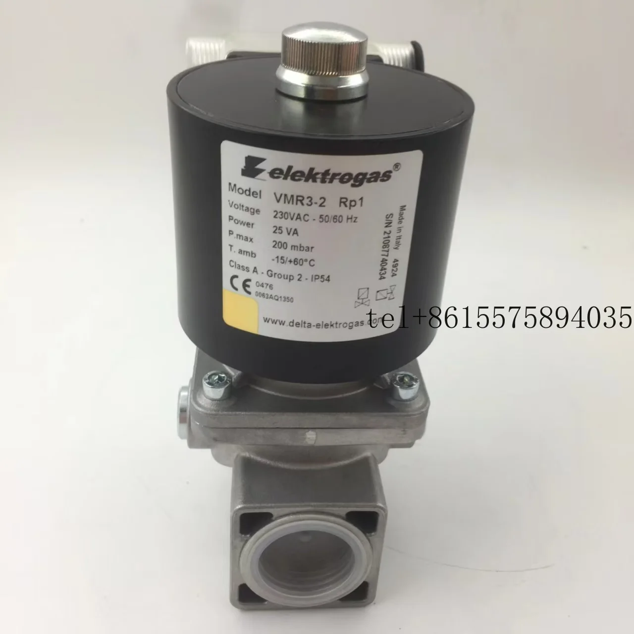 

2026 Elektrogas New VMR 3-2 Rp1 VMR6-5 Industrial Gas Burner Safety Solenoid Control Valves 230V Electromagnetic Valve Boiler Pa