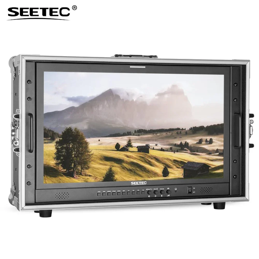 SEETEC P238-9HSD-CO 23.8 inch Carry-on Broadcast Monitor IPS Full HD 1920x1080 3G-SDI 4K