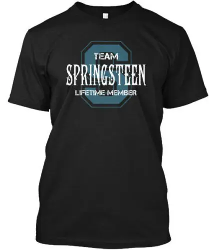 

Team Springsteen Name S T-Shirt Made in the USA Size S to 5XL