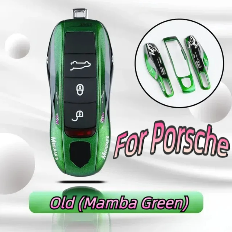 Etui na kluczyk samochodowy do Porsche Cayenne 718 MACAN Panamera 911 Macan Boxster Cayman Wiele malowania Wymień pokrywę Akcesoria