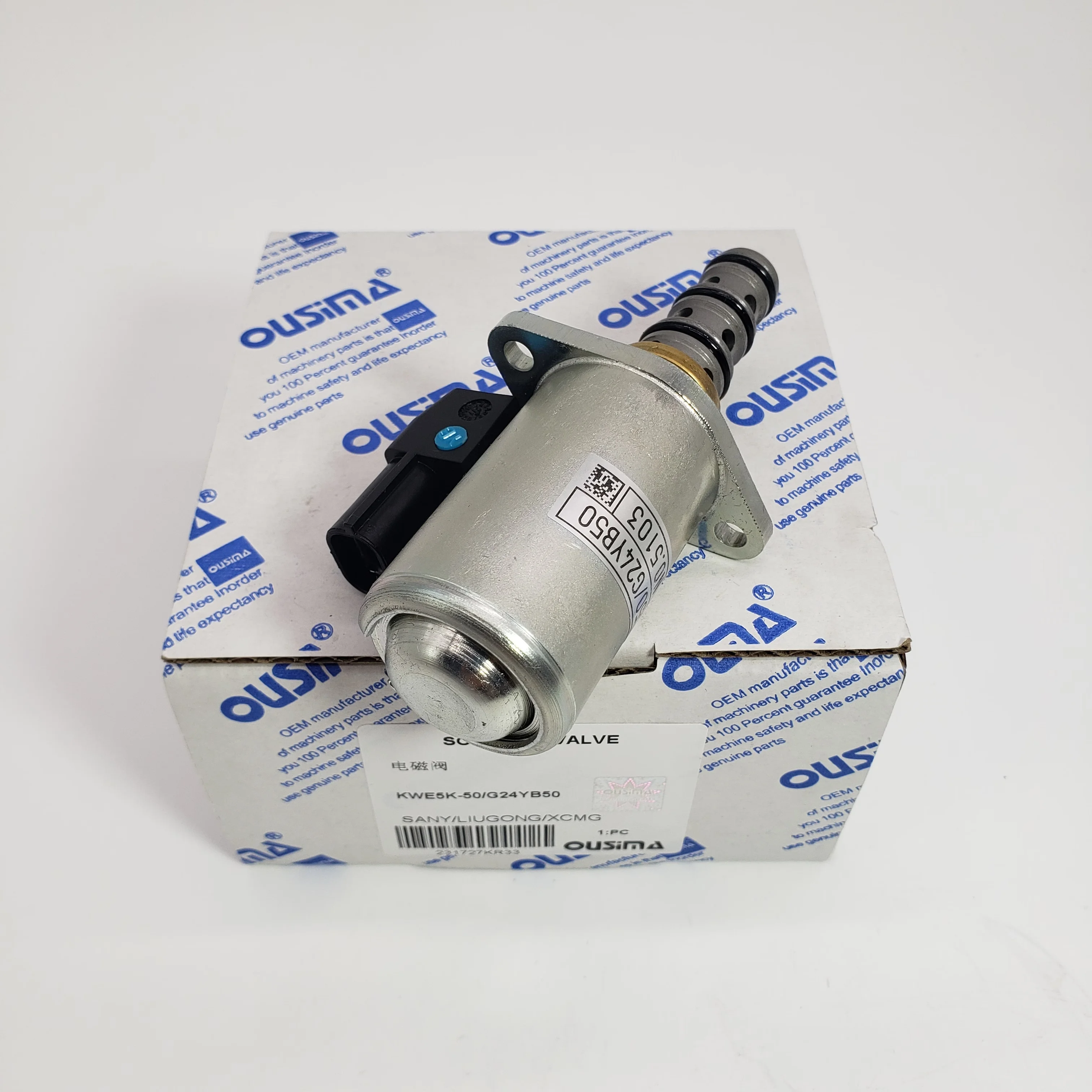 

OUSIMA Solenoid Valve KWE5K-50 G24YB50 for SANY/LIUGONG/XCMG
