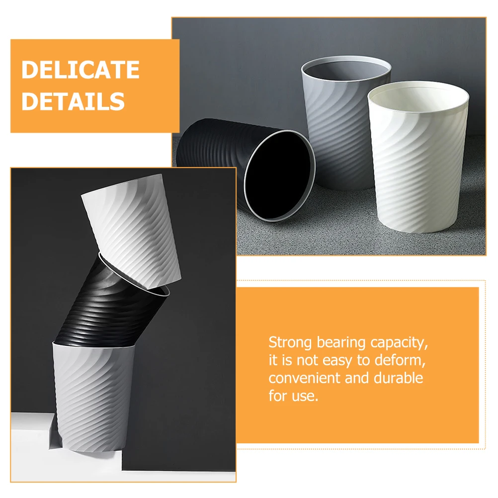 

Круглый кухонный мусорный бак, сильная устойчивость к деформации, удобный контейнер для хранения мусора, легкая стирка, экономия времени для дома