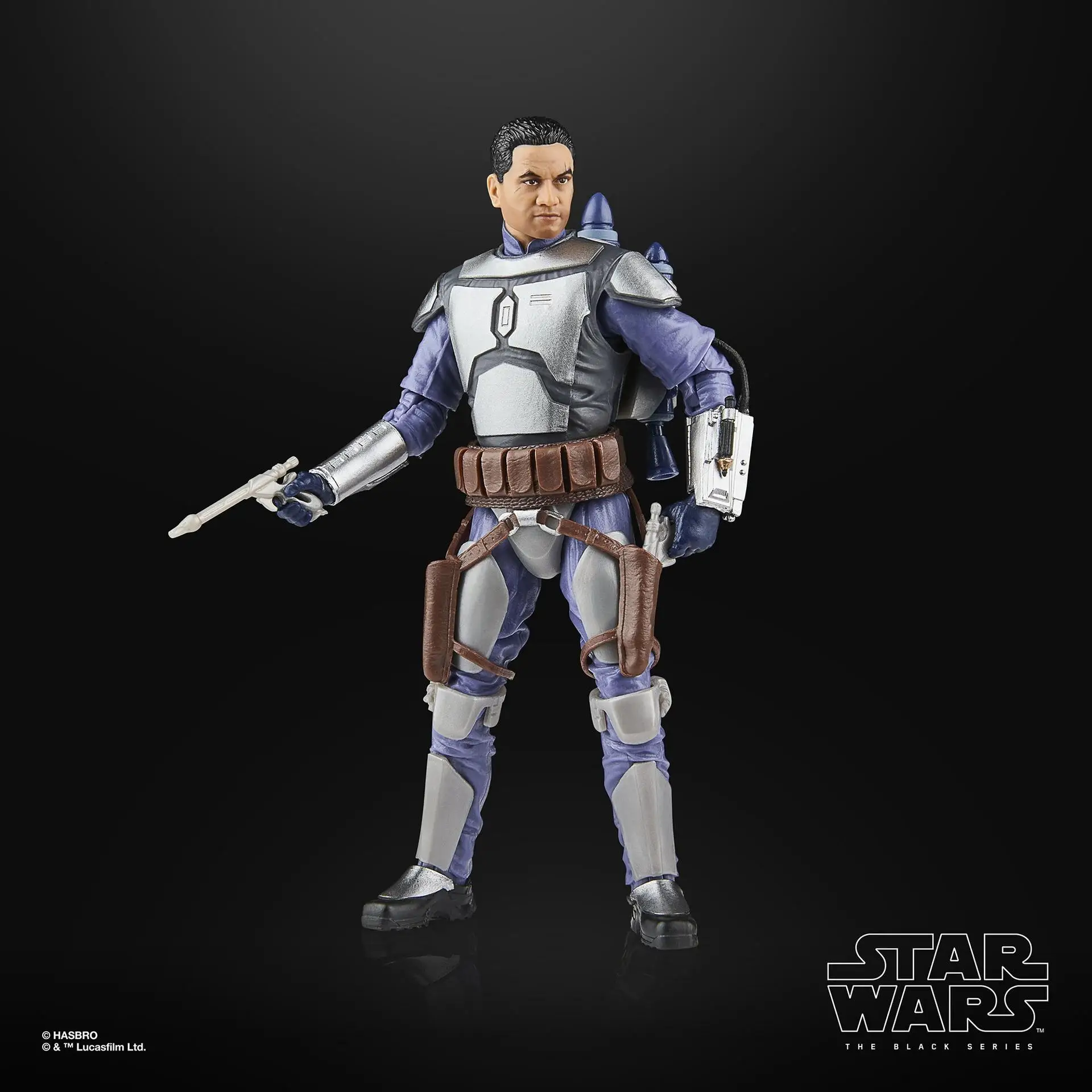 [In-Stock] Hasbro Star Wars The Black Series Jango Fett & Asajj Ventress (Bounty Hunter) 15cm Action Anime Figure Model Toys view 3