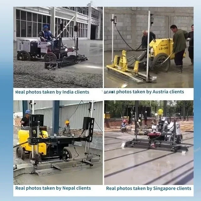 Telescopic Boom Laser Screed Laser Concrete Paving Leveler Laser Concrete Floor Leveling Machine