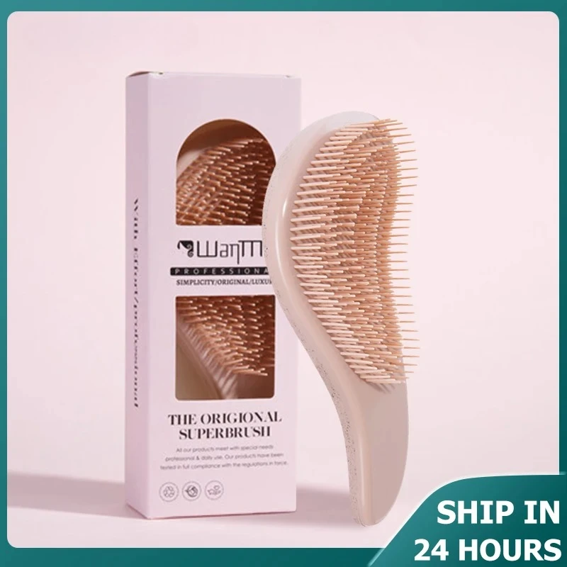 

Magic Detangling Boxed Hair Comb Anti Static Hairdressing Comb Girls Hair Comb Scalp Massage Hair Comb Barber Hair Accessories