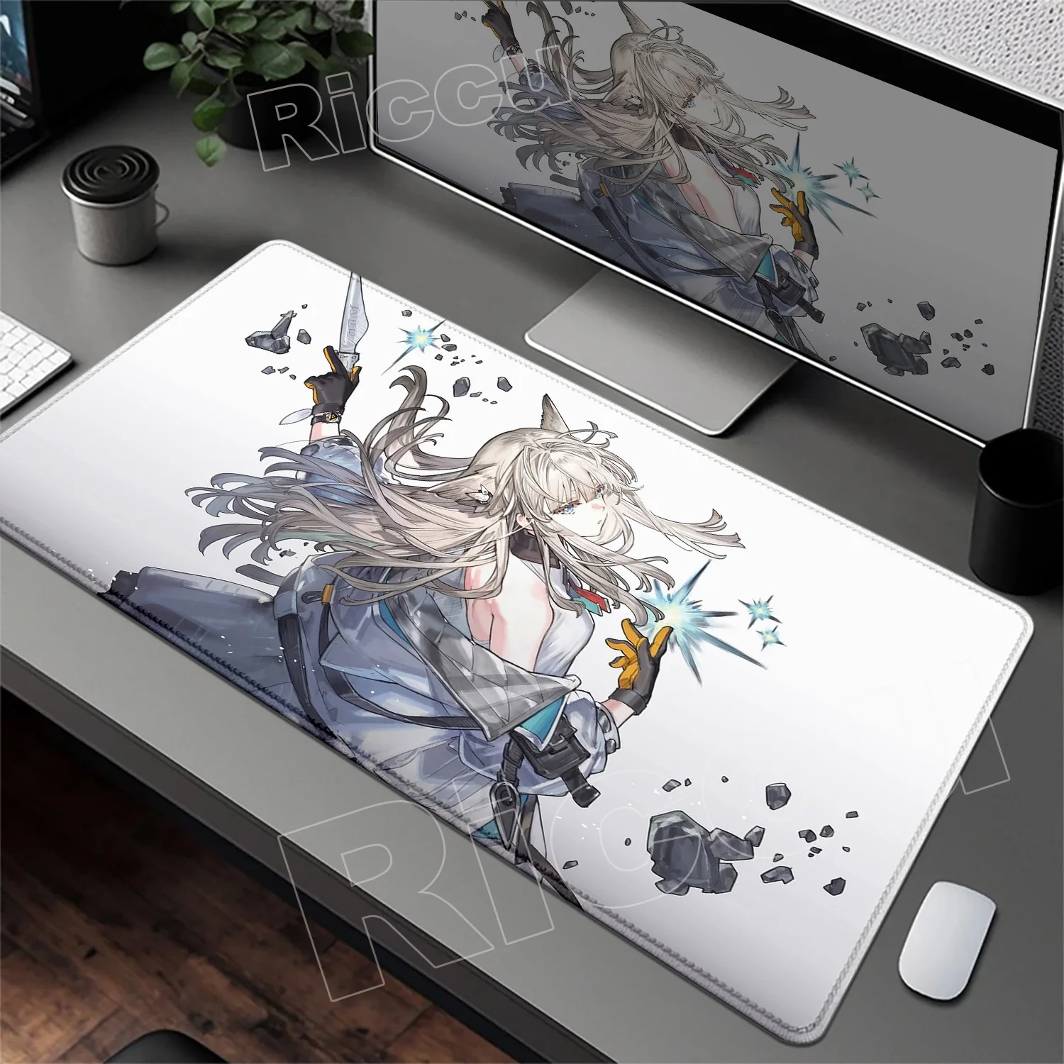 New Game Arknights-endfield Mouse Pad Non-slip Rubber Gaming Mouse Pad Large Mousepad PC HD Desktop Decoration Office Mouse Mat