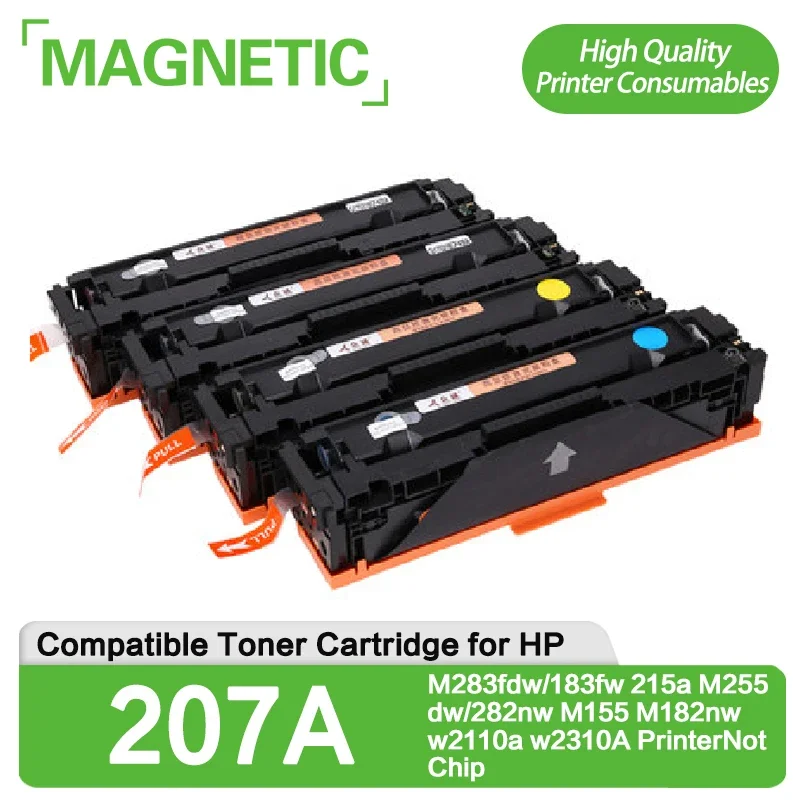 For HP 207a Toner Cartridge M283fdw/183fw 215a M255dw/282nw M155 M182nw w2110a w2310A Printer withchip