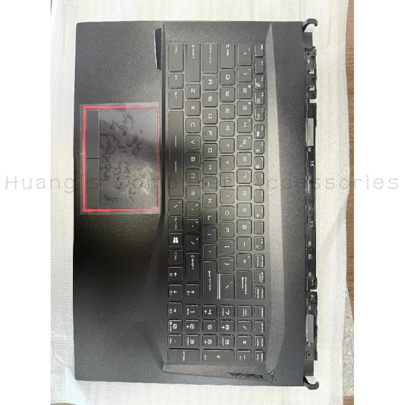 New C‑Shell Palmrest Keyboard Assembly For MSI GE75 MS‑17E1 MS‑17E2 Laptop Replacement Part