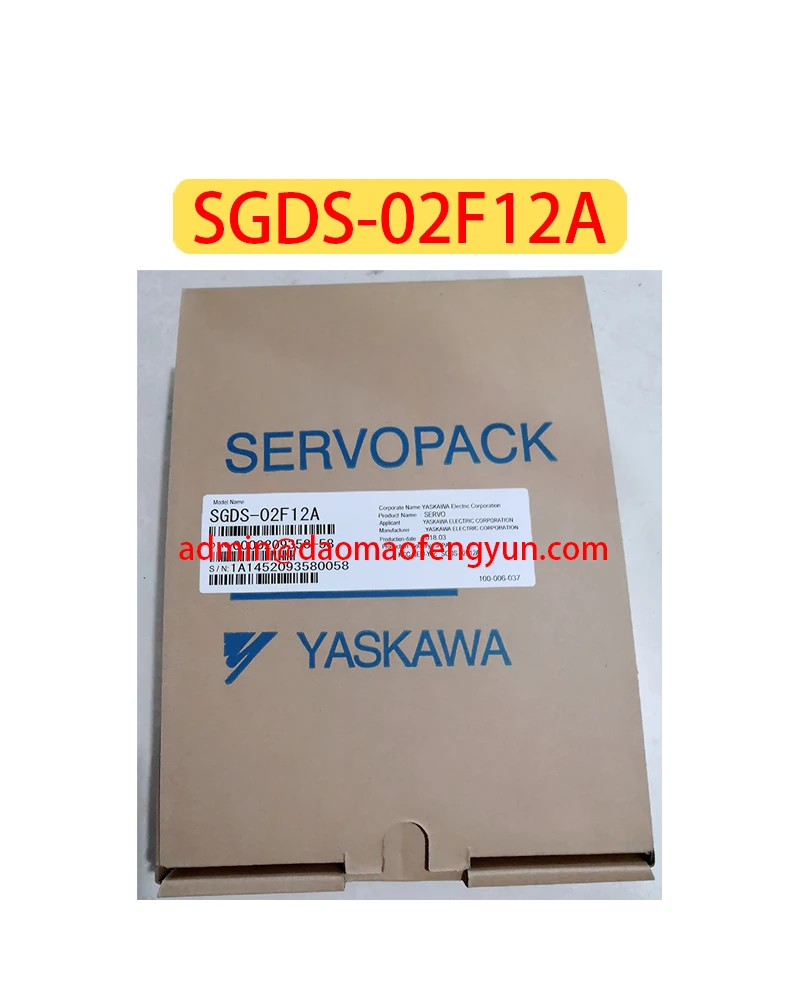 

SGDS-02F12A Brand new Servo Drive SGDS 02F12A，Fast shipping