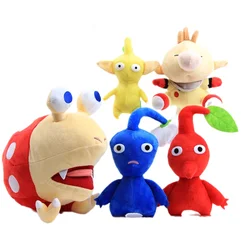 5 Styles Captain Olimar Bulborb Chappy 14-25cm Stuffed Dolls Cute Yellow Flower Kids Birthday Gift