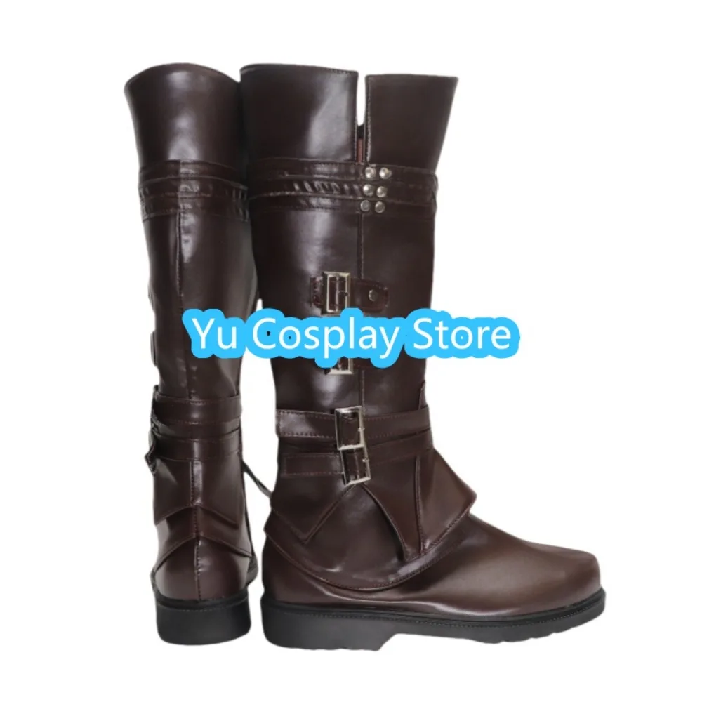 Yu Cosplay Store Ezio Auditore Cosplay Schuhe Anime Cosplay Schuhe Stiefel Halloween Kostüme Requisiten