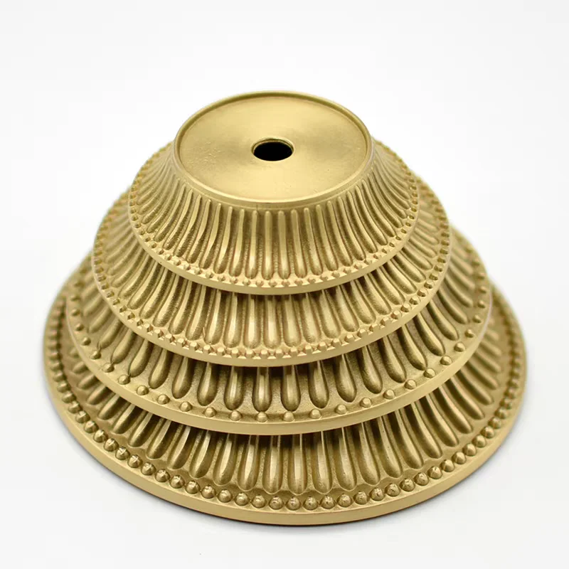 

Медный цоколь Bohemian Oyster для керамических ламп | Диск для рукоделия с волнистыми краями, Монтажный компонент светильника